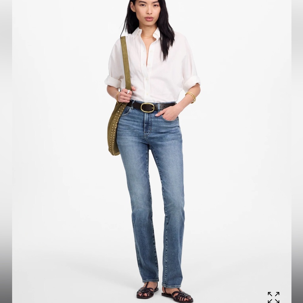 Tall High-Rise Stovepipe Jeans in Ashland Wash